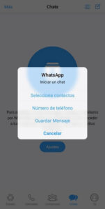 WhatsApp Estilo iPhone 5